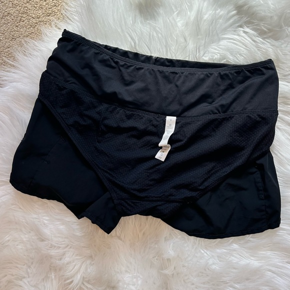 Lululemon Speed Up Black Shorts (Size 8) Tag - Picture 3 of 9